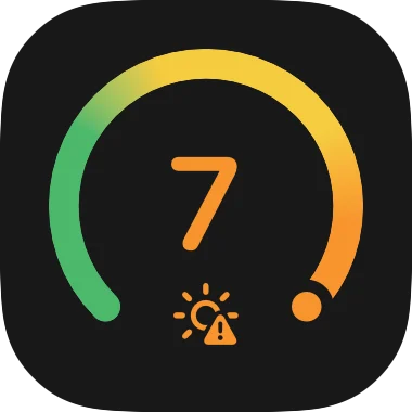 UV index gauge